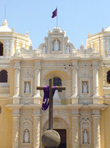 Cathedral in Antiqua, Guatemala