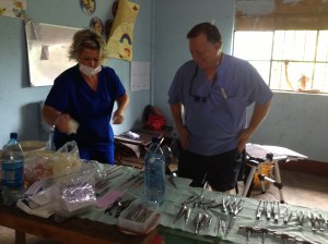 Robin and Julie ready for business!