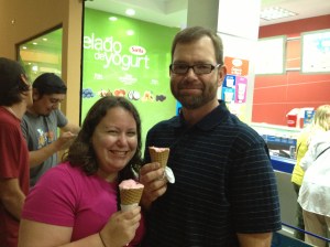Julie and Terry Hopkins just celebrated their first year of marriage. She's a social work professor at MTSU. He is a wildlife biologist and loves bats! 