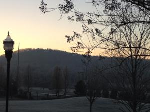 Frosty December morning in Tennessee