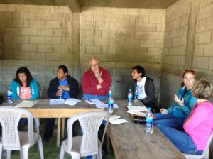 Meeting at the church of Pastor Tomas