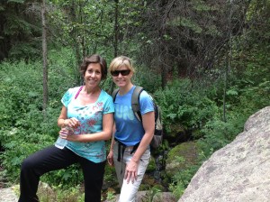 Cousins on the trail, Colorado