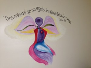 Mural in the Chaplain's room 