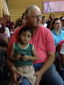 Pappa Grande at the Zunilito worship and gathering 